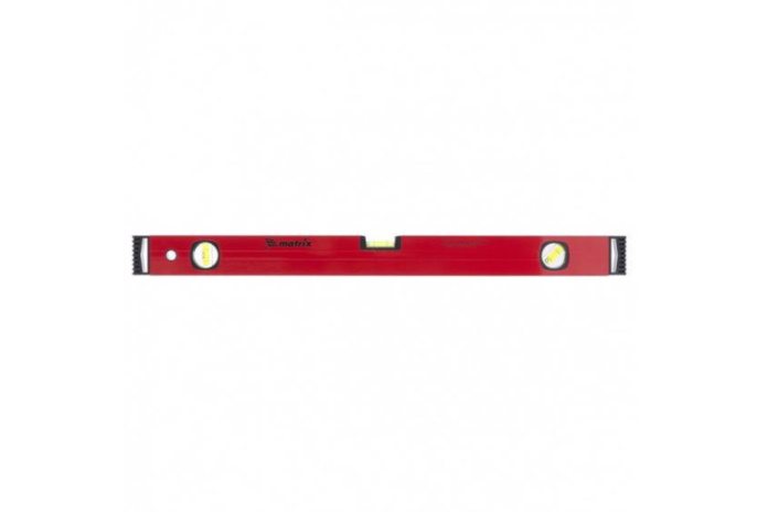 Уровень  600мм алюминиевый с 3 глазками фрезерованный Matrix 33606
