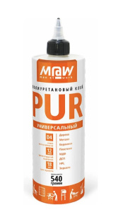 Клей универсальный полиуретановый M@W PUR 540г 56858