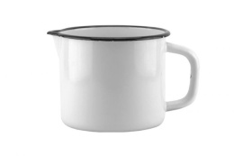 Кружка эмалированная 1,4л с носиком без декора Магн, в ассортименте Эмаль Магнитогорск 0108
