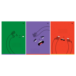 Тетрадь  96 листов А4 BG Monocolor Emotions Т4СК96 63256