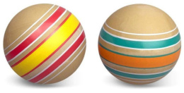 Мяч резиновый 10см Эко Волчок, ручное окрашивание, в ассортименте Мячи-Чебоксары Р7-100