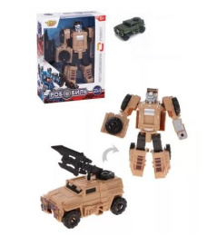 Трансформер-робот Машина, оружие, в ассортименте, в коробке Наша Игрушка М1241-4/613931