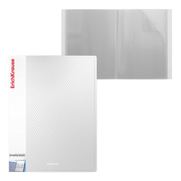 Папка с  20 файлами ErichKrause Diamond Total White 55150