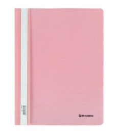 Скоросшиватель пластиковый персиковый pastel 130/180мкм ПС-200/270457 ПЕРСИКОВЫЙ