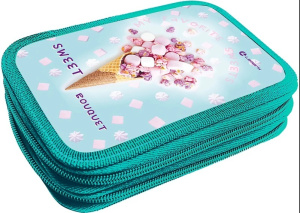 Пенал двухкамерный Lamark Sweet Bouquet 128/716400 LAMARK0062