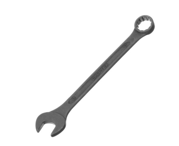 Ключ комбинированный 17х17мм фосфатированный Сибртех 14911