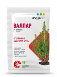 Валлар 50г гранулы от личинок майского жука Avgust