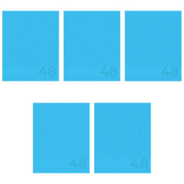 Тетрадь  48 листов Голубой 15019/5