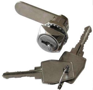 Замок почтовый Evro 25 большой ключ 12135