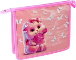 Папка для тетрадей А5 Розовый зайка 66320