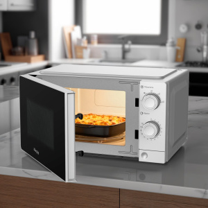 Микроволновая печь 20л 700Вт, механическое управление, белый Oasis MW-70XW