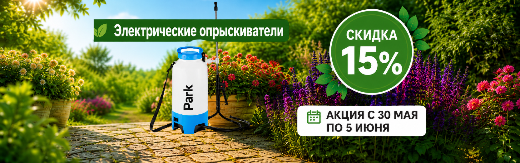 Опрыскиватели электрические