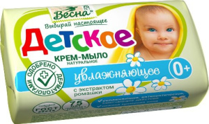 Мыло туалетное Детское  90г ромашка (Самара)