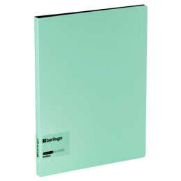 Папка с зажимом Berlingo Instinct 17мм 700мкм с внутренним карманом, мятный FSC_A4520