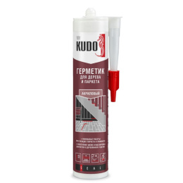 Герметик акриловый для дерева и паркета махагон KUDO 280мл.* KSK-317*