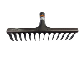 Грабли витые 14 зубьев из рельсовой стали без черенка, Home Mawipro MW-2725