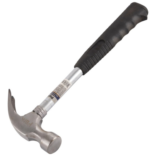 Молоток-гвоздодер 0,56кг металлическая обрезиненная ручка Park HAM56CL/354110