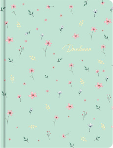 Дневник универсальный твердая обложка Нежные цветы Д40-9443
