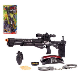 Набор Полицейского  7 предметов Снайпер, на блистере 2617169
