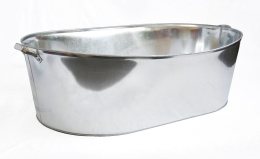 Ванна оцинкованная хозяйственная овальная  75л Меткомтрейдинг