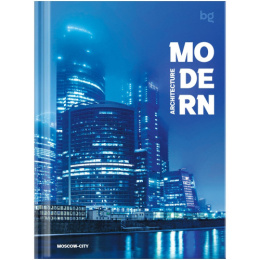 Блокнот А6  80 листов Биз BG Modern City, книжный переплет ББ6Т80_ЛГ 62665