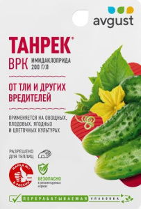 Танрек  12мл флакон от тли, белокрылки Avgust