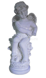 Фигурка садовая гипсовая Ангелочек h-43см ГусьДекорЛюкс 15С06