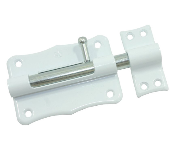 Шпингалет Кунгур ЗТ2-85, белый, 85мм Кунгур 42582