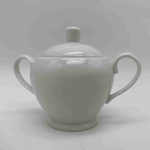 Сахарница фарфоровая 200мл белый Радужный Дом РД74992