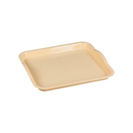 Поднос пластиковый прямоугольный 25х29см Кофейный, цвета в ассортименте Ар-Пласт 30014