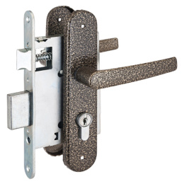 Замок врезной Птимаш ЗВ4-3.08 (ЗВ4-1.55) бронза, стяжки Птимаш 33888