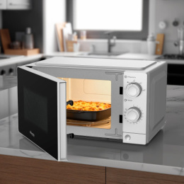 Микроволновая печь 20л 700Вт, механическое управление, белый Oasis MW-70XW