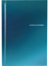 Книжка записная А6  48 листов Минималистичный дизайн, книжный переплет 48-9194
