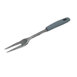 Вилка кулинарная из нержавеющей стали 32см пластиковая ручка Радужный Дом РД 51899