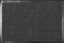 Коврик придверный влаговпитывающий на резин. основе ворс 90х150см Стандарт, серый ComeForte