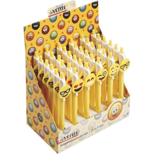 Ручка подарочная Devente, шариковая автоматическая, с декоративным элементом 9021706