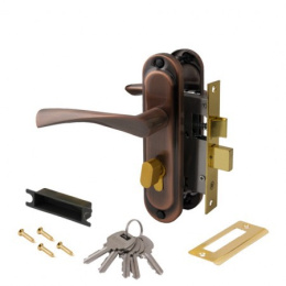 Замок врезной Avers 0823\60-C-AC Avers 19590