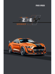 Блокнот А7  48 листов Крутая тачка, на склейке Б48-4712