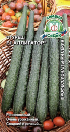 Огурец Аллигатор F1 0,2г цветной пакет Седек