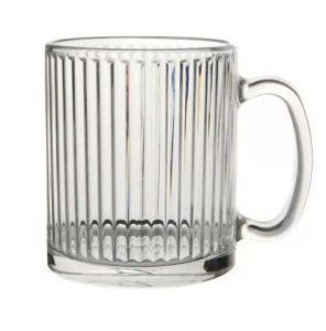 Кружка стеклянная 320мл Вертикаль ОСЗ 23с2354
