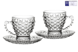 Набор чайный стеклянный 12 предметов Ундина, в п/у Green Apple  3904