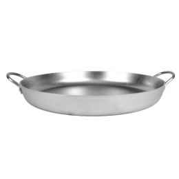 Сковорода алюминиевая литая 40см без крышки 2 ручки Kukmara с401