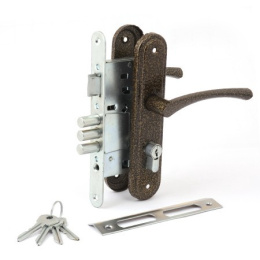 Замок врезной Омега -ЗВ4.2.01, бронза Омега 30399