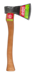 Топор 1,0кг деревянная ручка, кованый, скругленное лезвие БелЦентроМаш 2249