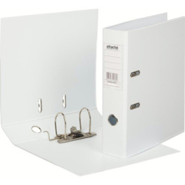 Папка-регистратор 70мм Bantex Strong Line ПВХ ПБП2 белый 4934