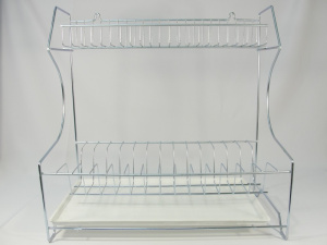 Тарелосушка оцинкованная с поддоном универсальная Юнитрейд тнп-2.1/1614