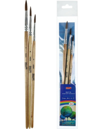 Кисти набор  3шт. пони №2, 4, 7 НК-5561