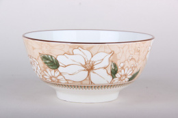 Бульонница фарфоровая без ручек 700мл/150мм Evelyn Коралл DS2506-60DB