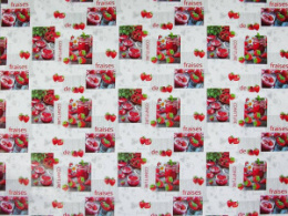 Клеенка столовая на нетканой основе с увеличенным наложением Мажор 1,35х20м Колорит 587/15