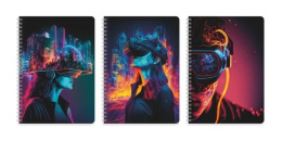 Тетрадь  48 листов Виртуальная реальность, гребень 128/00135499